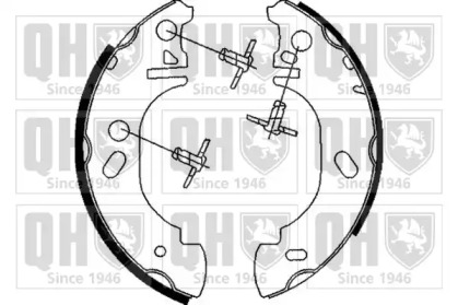 Комлект тормозных накладок QUINTON HAZELL BS839