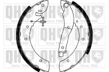 Комлект тормозных накладок QUINTON HAZELL BS862