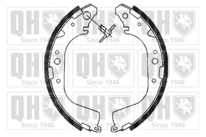 Комлект тормозных накладок QUINTON HAZELL BS870