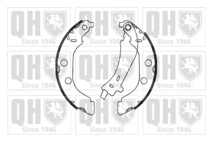 Комлект тормозных накладок QUINTON HAZELL BS962