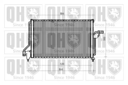 Конденсатор, кондиционер QUINTON HAZELL QCN118