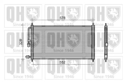 Конденсатор, кондиционер QUINTON HAZELL QCN174