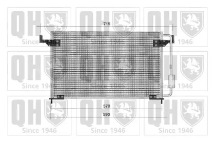 Конденсатор, кондиционер QUINTON HAZELL QCN36