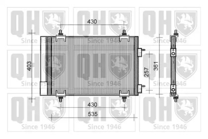 Конденсатор QUINTON HAZELL QCN462