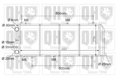 Теплообменник QUINTON HAZELL QER1001