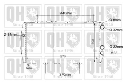 Теплообменник QUINTON HAZELL QER1003