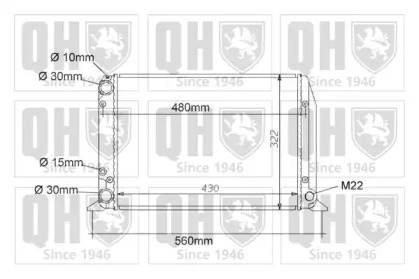 Теплообменник QUINTON HAZELL QER1005