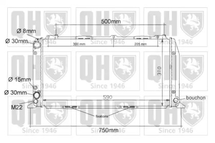 Теплообменник QUINTON HAZELL QER1010