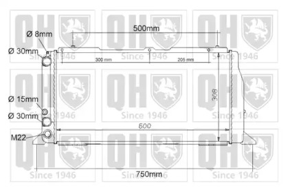 Теплообменник QUINTON HAZELL QER1011