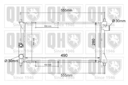 Теплообменник QUINTON HAZELL QER1012