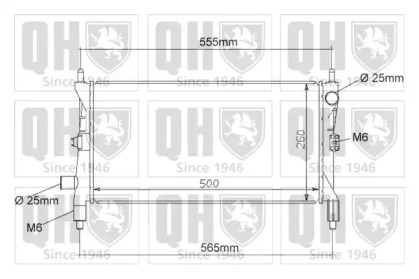 Теплообменник QUINTON HAZELL QER1013