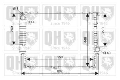 Теплообменник QUINTON HAZELL QER1016