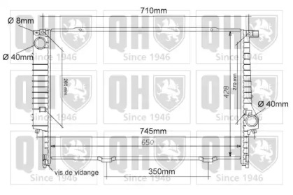 Теплообменник QUINTON HAZELL QER1018