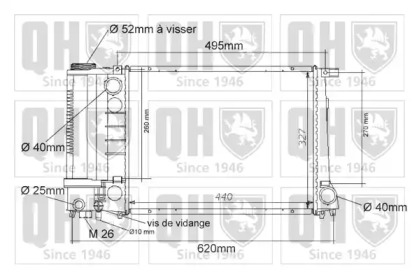 Теплообменник QUINTON HAZELL QER1019