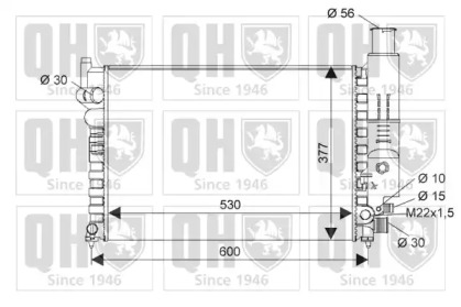 Теплообменник QUINTON HAZELL QER1032