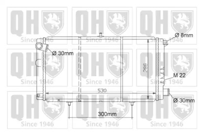 Теплообменник QUINTON HAZELL QER1038