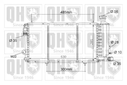 Теплообменник QUINTON HAZELL QER1041