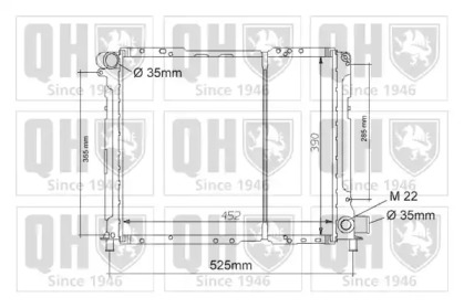 Теплообменник QUINTON HAZELL QER1069