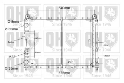 Теплообменник QUINTON HAZELL QER1082