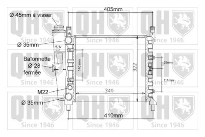 Теплообменник QUINTON HAZELL QER1094