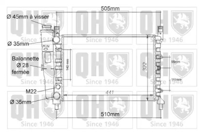 Теплообменник QUINTON HAZELL QER1099