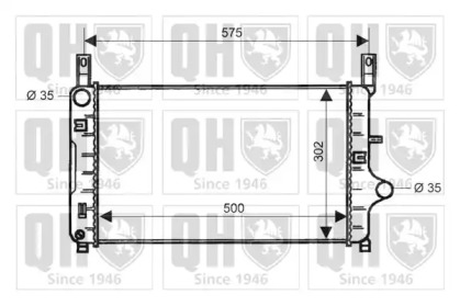 Теплообменник QUINTON HAZELL QER1103