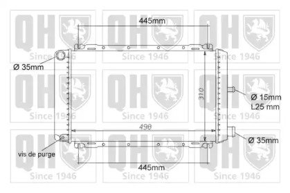 Теплообменник QUINTON HAZELL QER1105