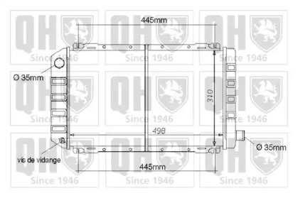 Теплообменник QUINTON HAZELL QER1106