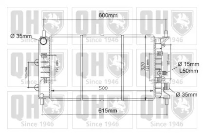 Теплообменник QUINTON HAZELL QER1109