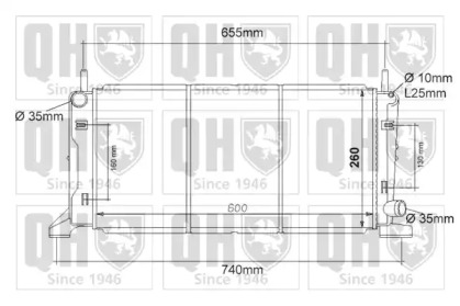 Теплообменник QUINTON HAZELL QER1112