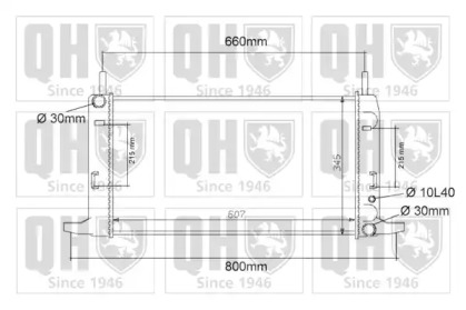 Теплообменник QUINTON HAZELL QER1115