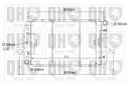 Теплообменник QUINTON HAZELL QER1118