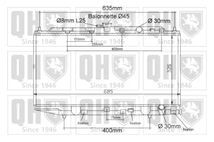 Теплообменник QUINTON HAZELL QER1124