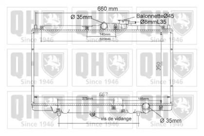 Теплообменник QUINTON HAZELL QER1126