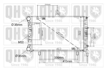 Теплообменник QUINTON HAZELL QER1139