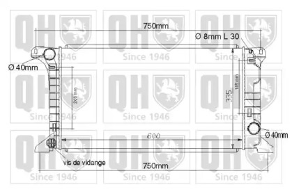 Теплообменник QUINTON HAZELL QER1144