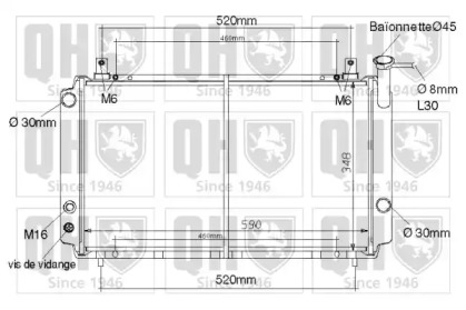 Теплообменник QUINTON HAZELL QER1155