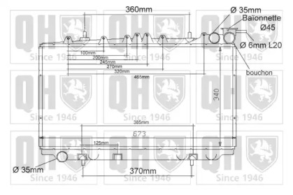 Теплообменник QUINTON HAZELL QER1160