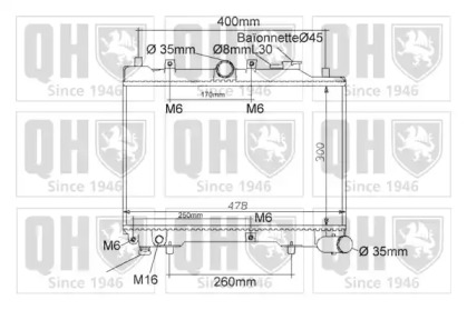 Теплообменник QUINTON HAZELL QER1173