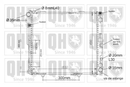 Теплообменник QUINTON HAZELL QER1183