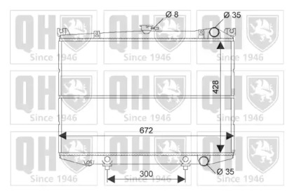 Теплообменник QUINTON HAZELL QER1208