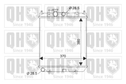 Теплообменник QUINTON HAZELL QER1221