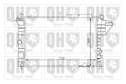 Теплообменник QUINTON HAZELL QER1232