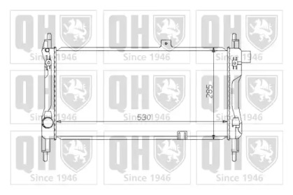 Теплообменник QUINTON HAZELL QER1240