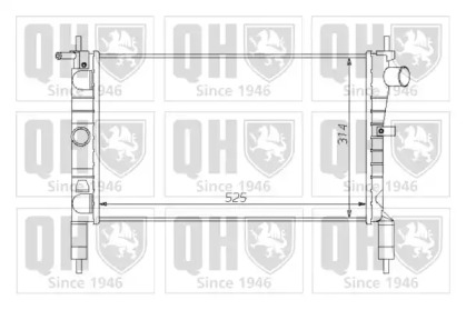 Теплообменник QUINTON HAZELL QER1243