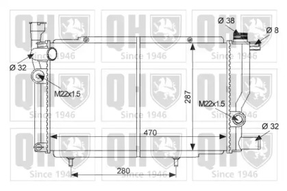 Теплообменник QUINTON HAZELL QER1256