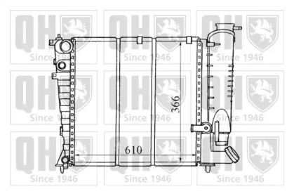 Теплообменник QUINTON HAZELL QER1280