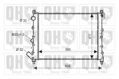 Теплообменник QUINTON HAZELL QER1304