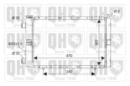 Теплообменник QUINTON HAZELL QER1305