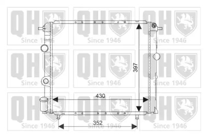 Теплообменник QUINTON HAZELL QER1312